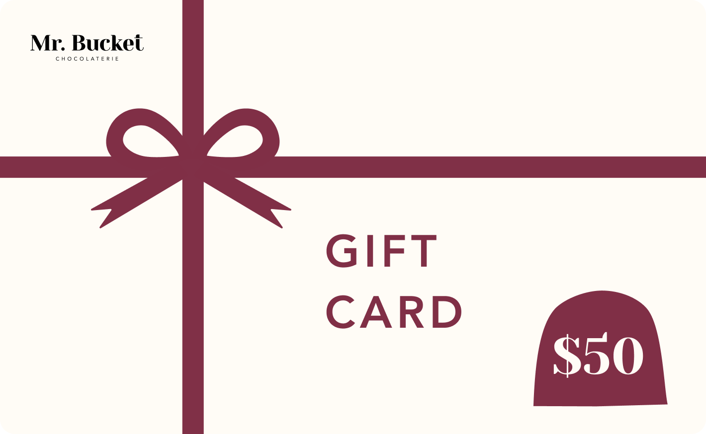 Mr Bucket Gift Card