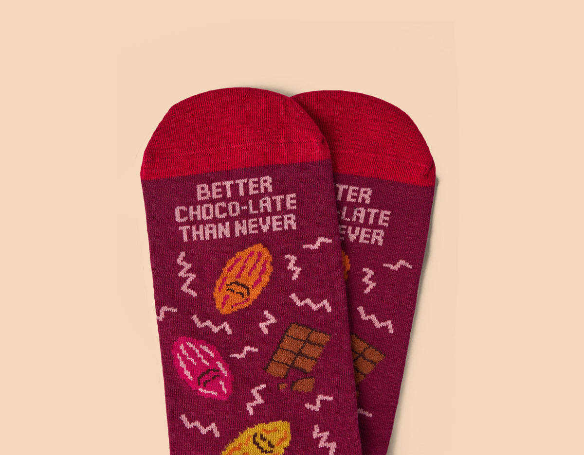 Luxury Chocolate Shop Singapore | Exclusive Mr Bucket x Talking Toes Printed Socks