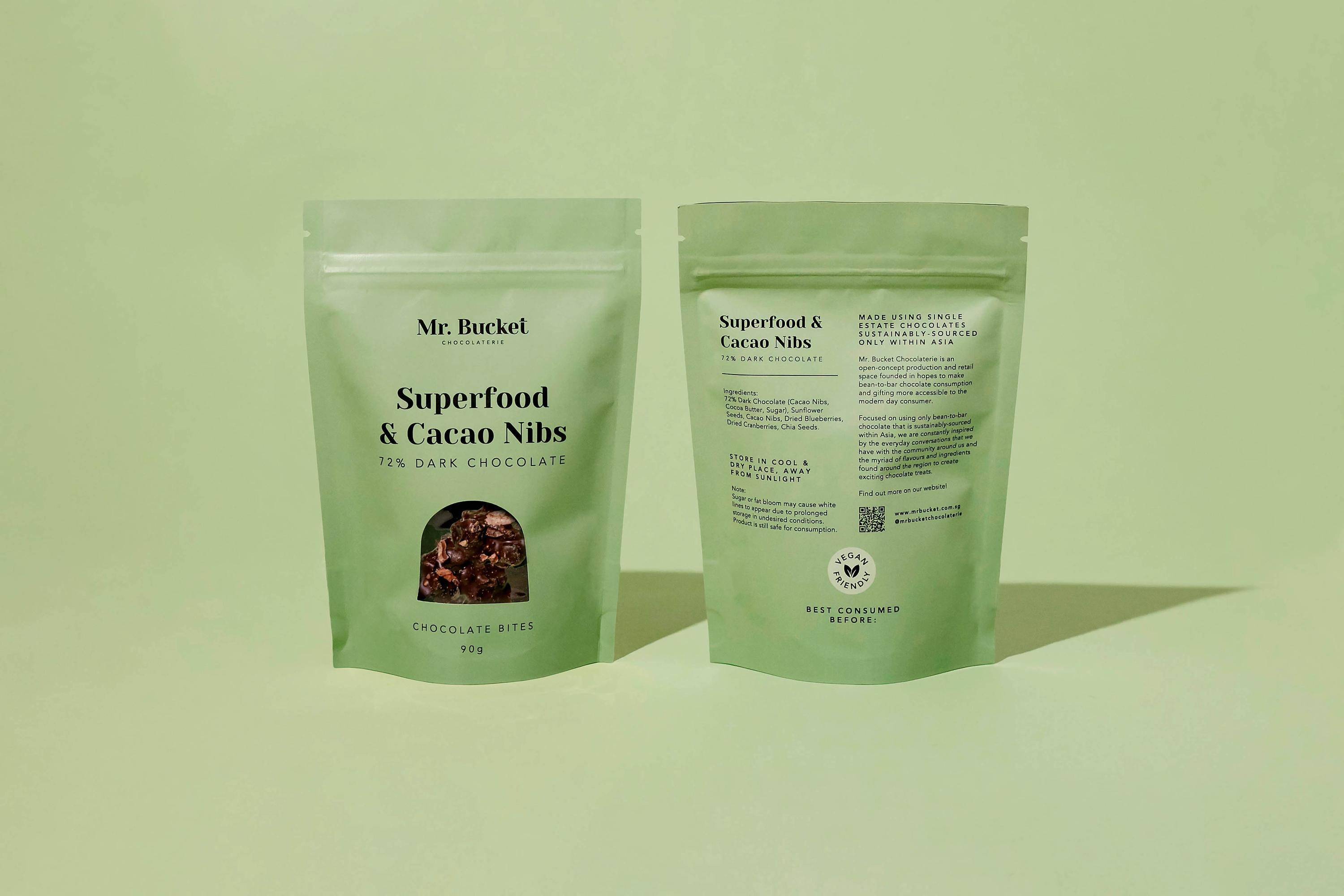 Superfood & Cacao Nibs Snaps (80g)