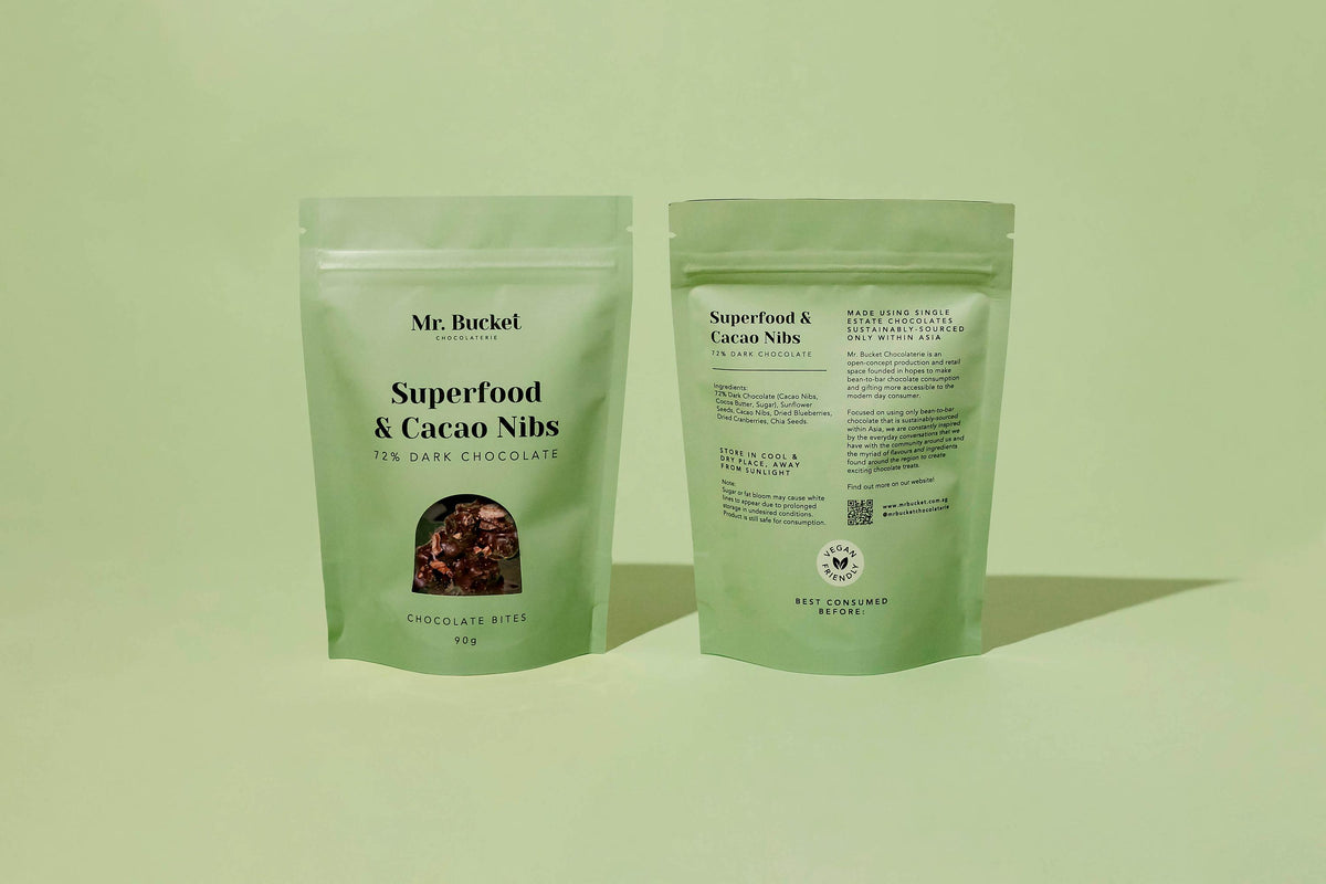 Luxury Chocolate Shop Singapore Super Food & Cacao Nibs