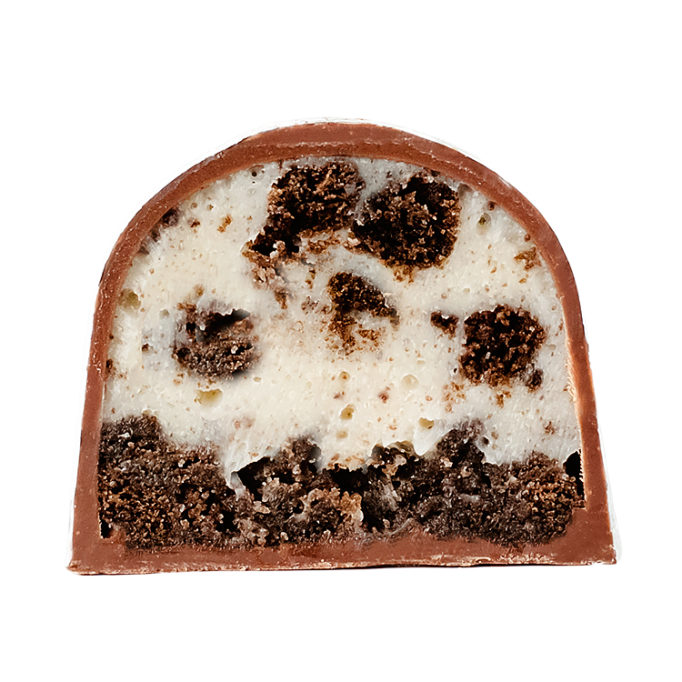 Cookies & Cream Bonbon with filling