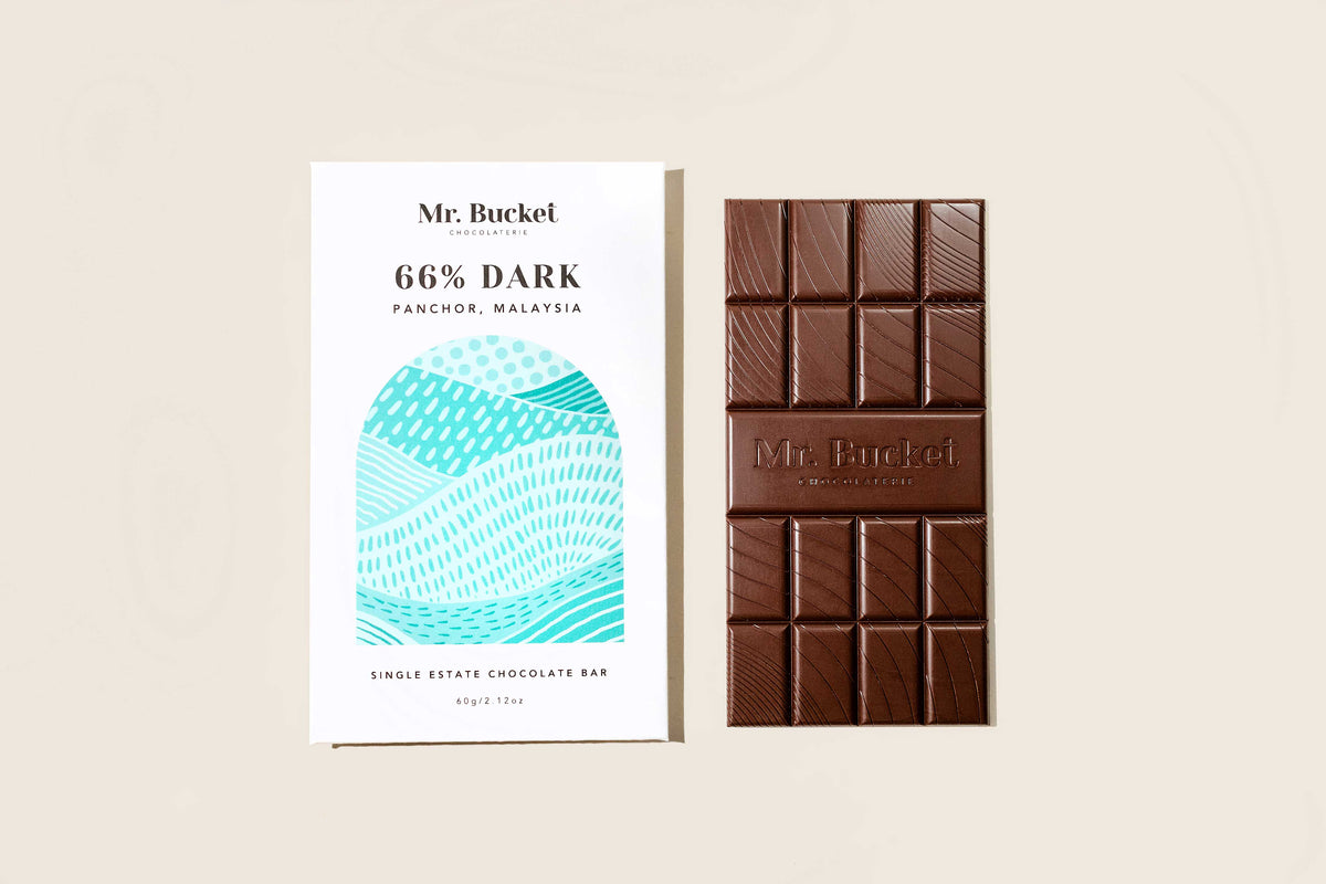 66% Dark Panchor Chocolate Bar | Mr Bucket Chocolaterie