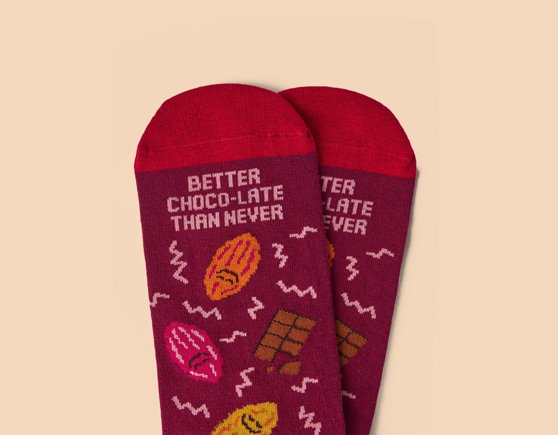 Luxury Chocolate Shop Singapore | Exclusive Mr Bucket x Talking Toes Printed Socks
