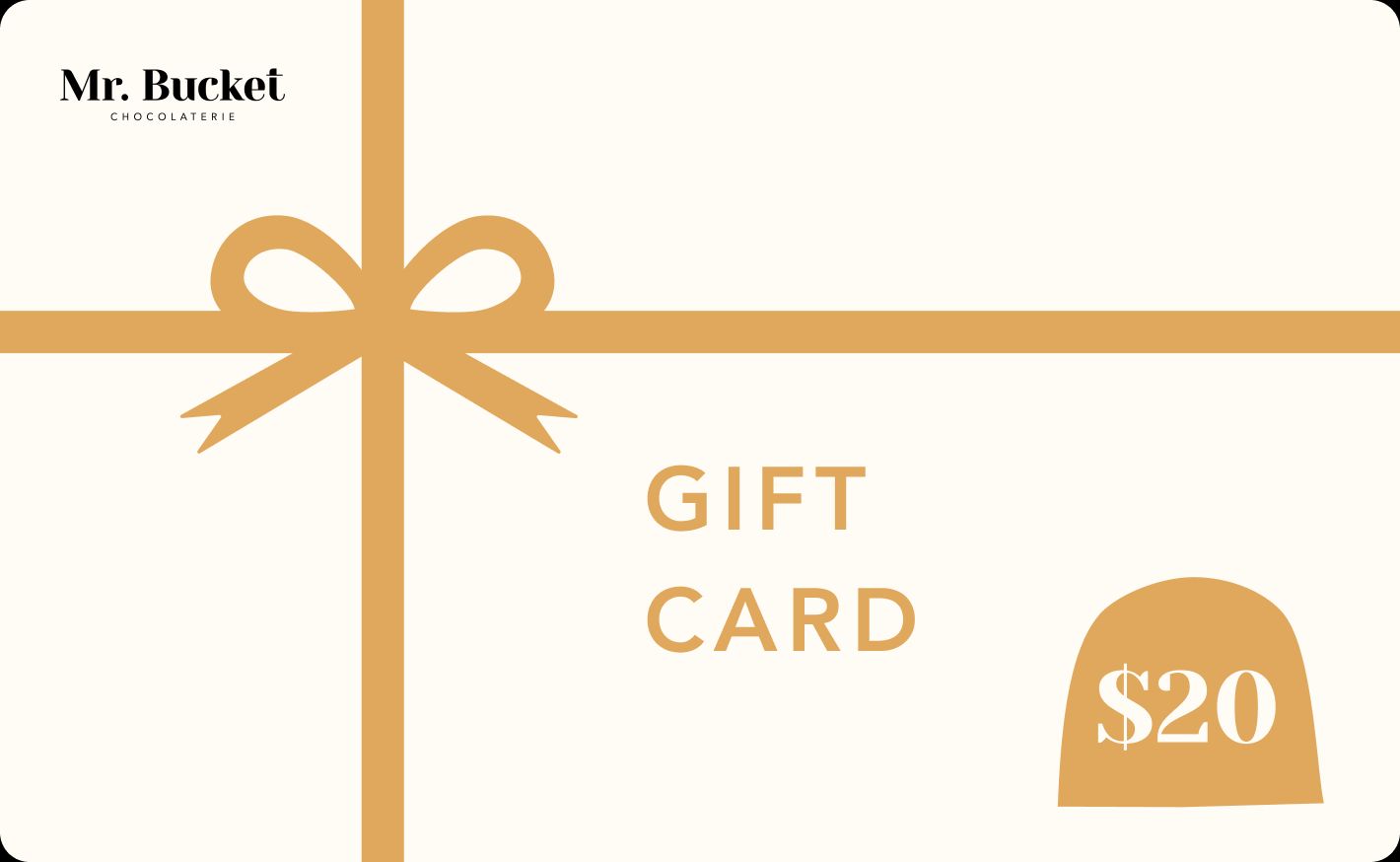 Mr Bucket Gift Card