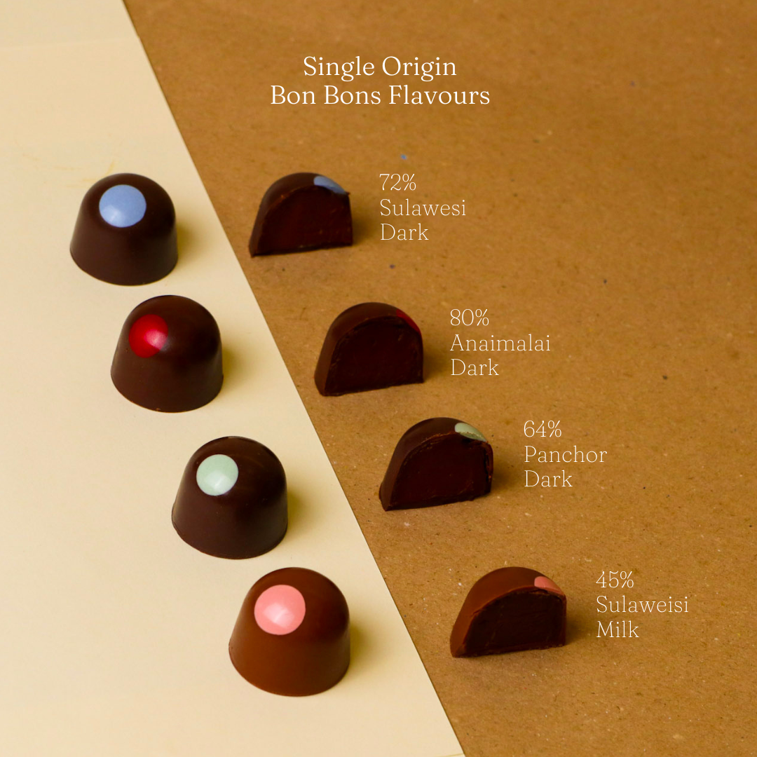 Box of 8 Single Origin Bon Bons