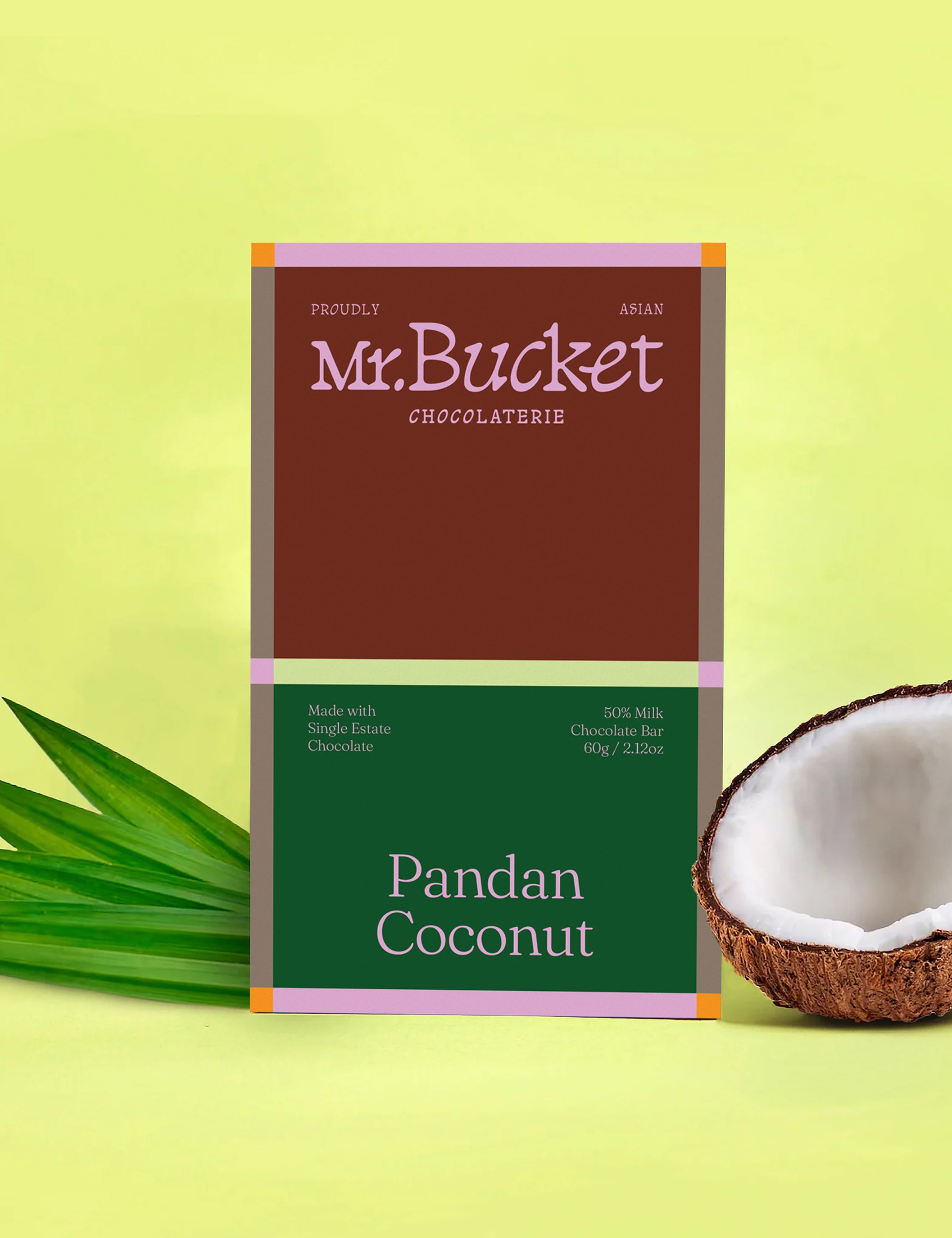 50% Pandan Coconut Bar