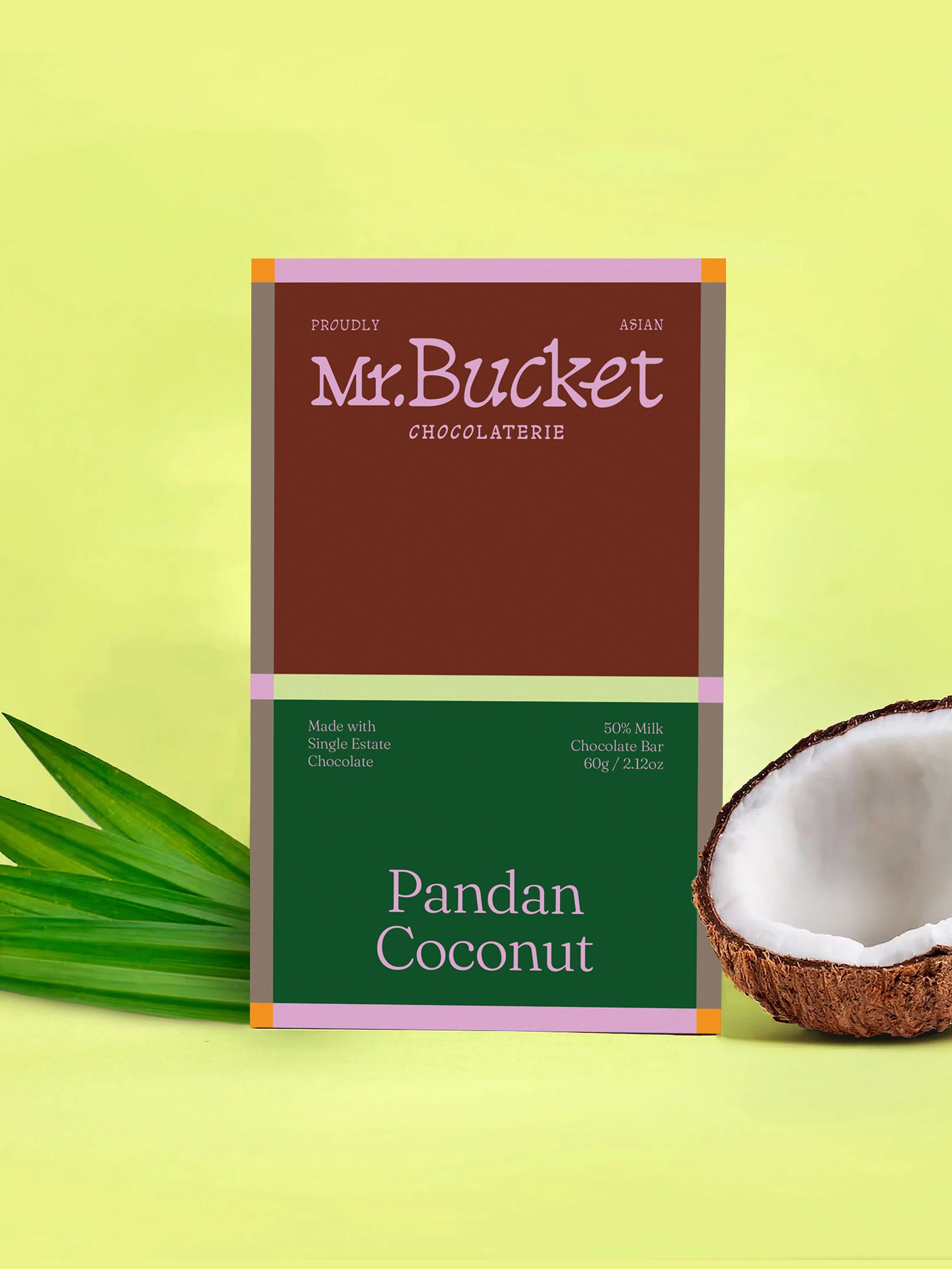 50% Pandan Coconut Bar