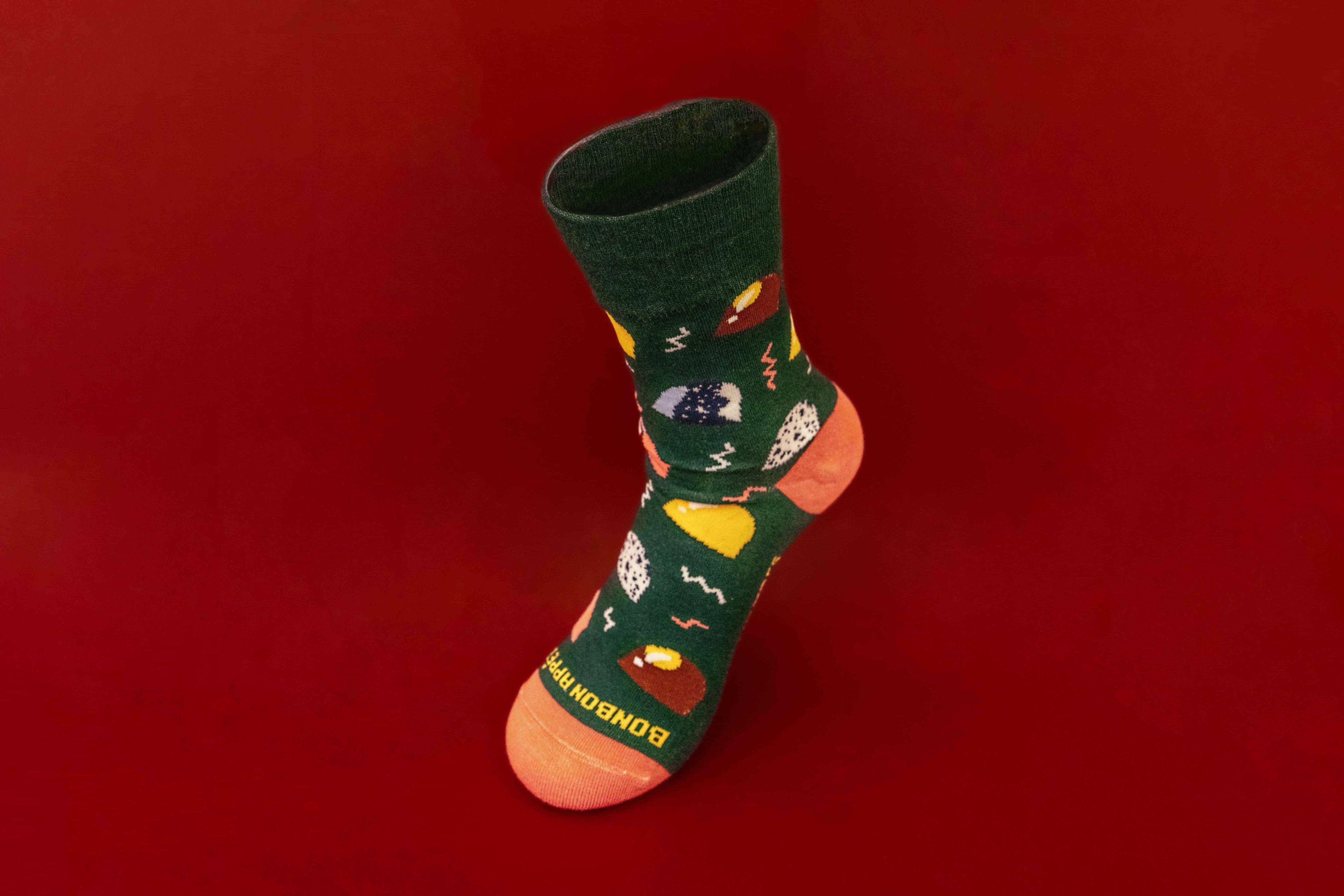 Talking Socks Christmas Mr Bucket x Talking Toes Socks