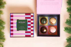 Festive Chocolate Bon Bons (Box of 4)