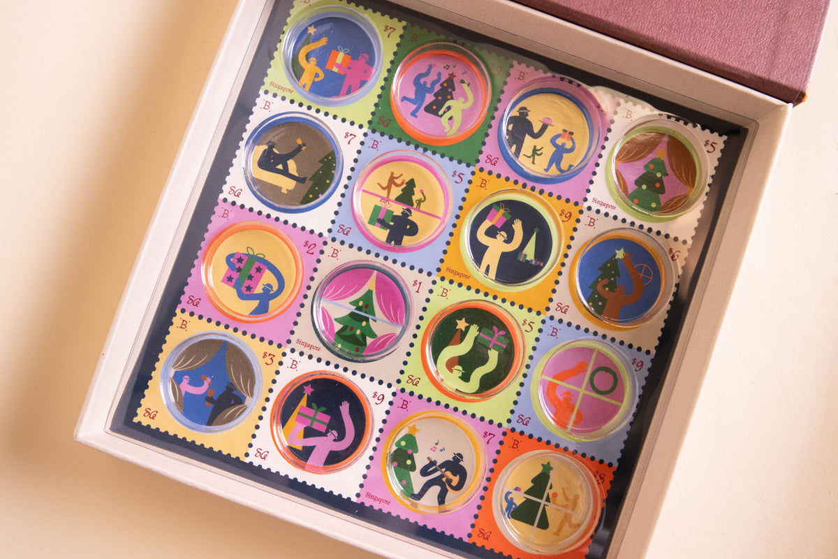 Festive Chocolate Bon Bon (Box of 16)