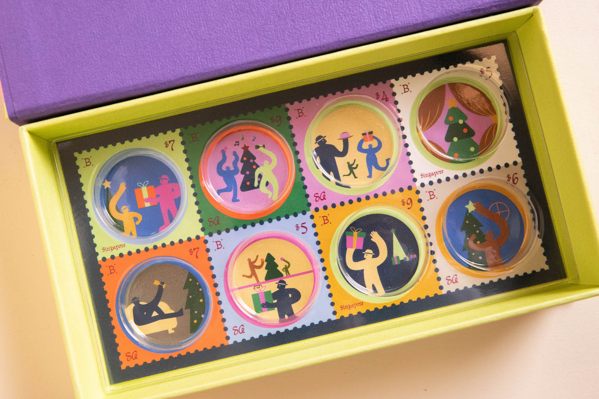 Festive Chocolate Bon Bons (Box of 8)