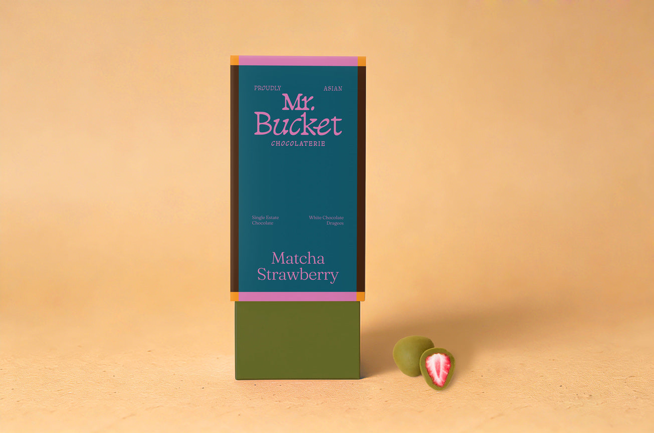 Matcha Strawberry Dragees
