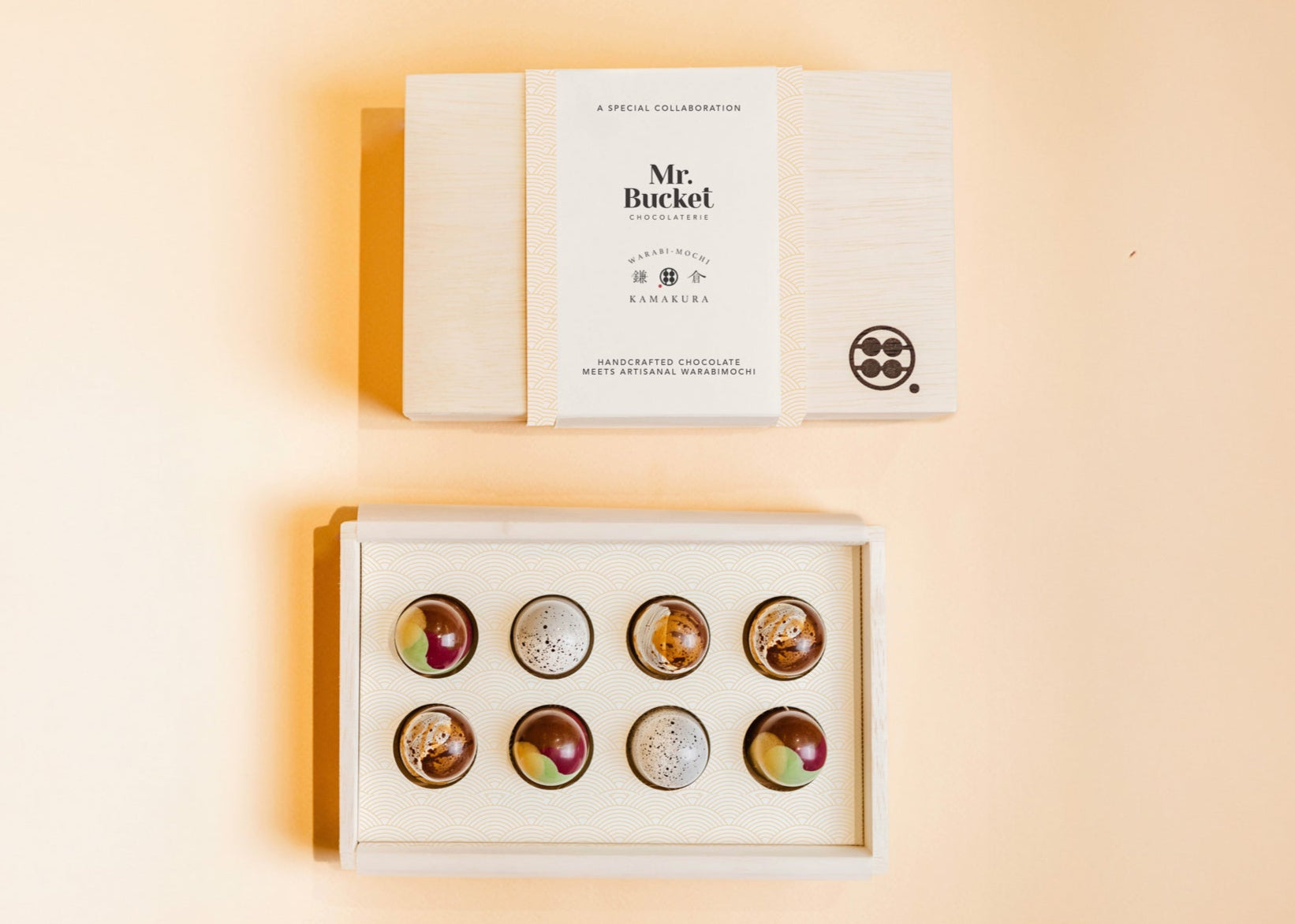 Warabimochi Kamakura Box of 8 Chocolate Bon Bon