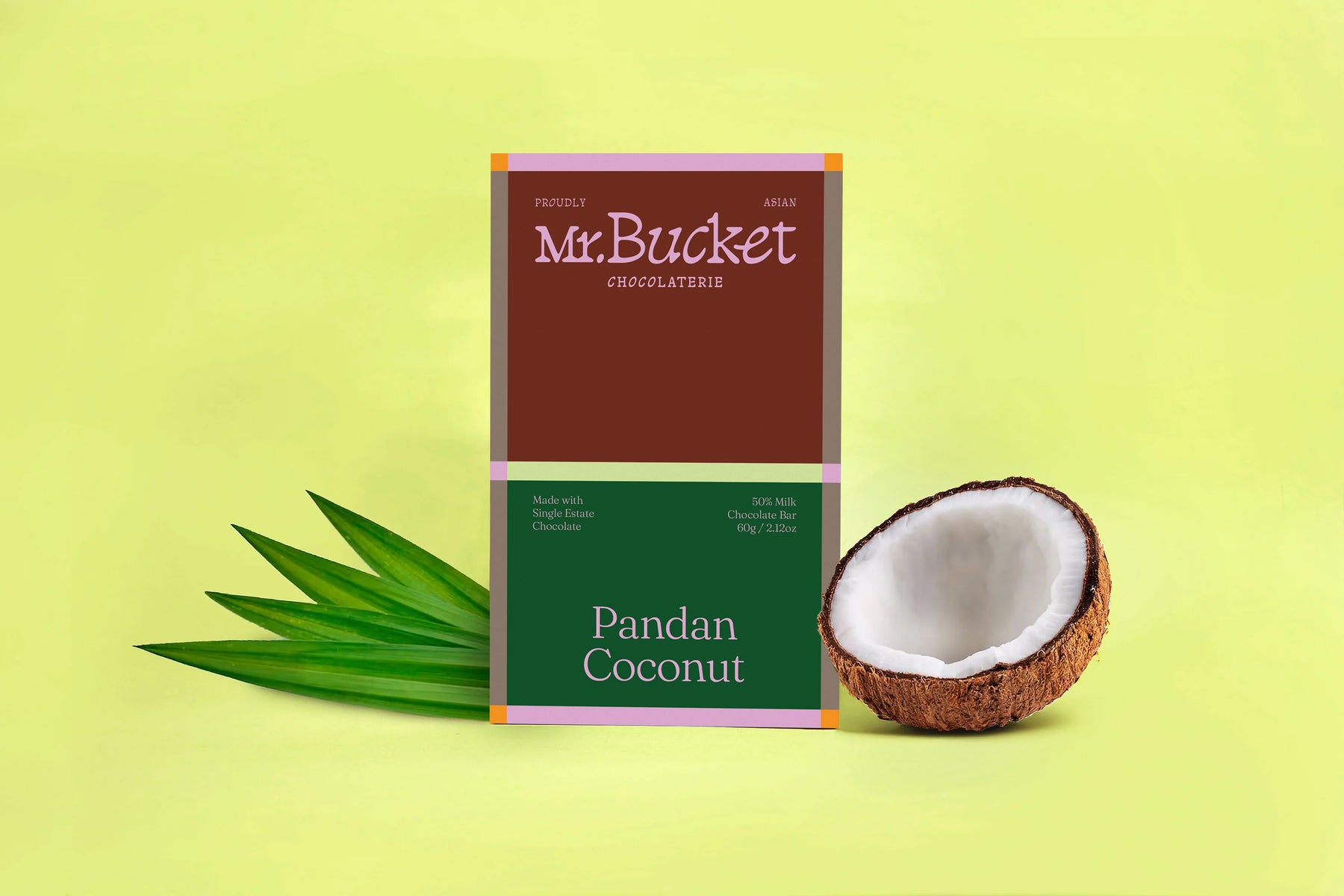 50% Pandan Coconut Bar