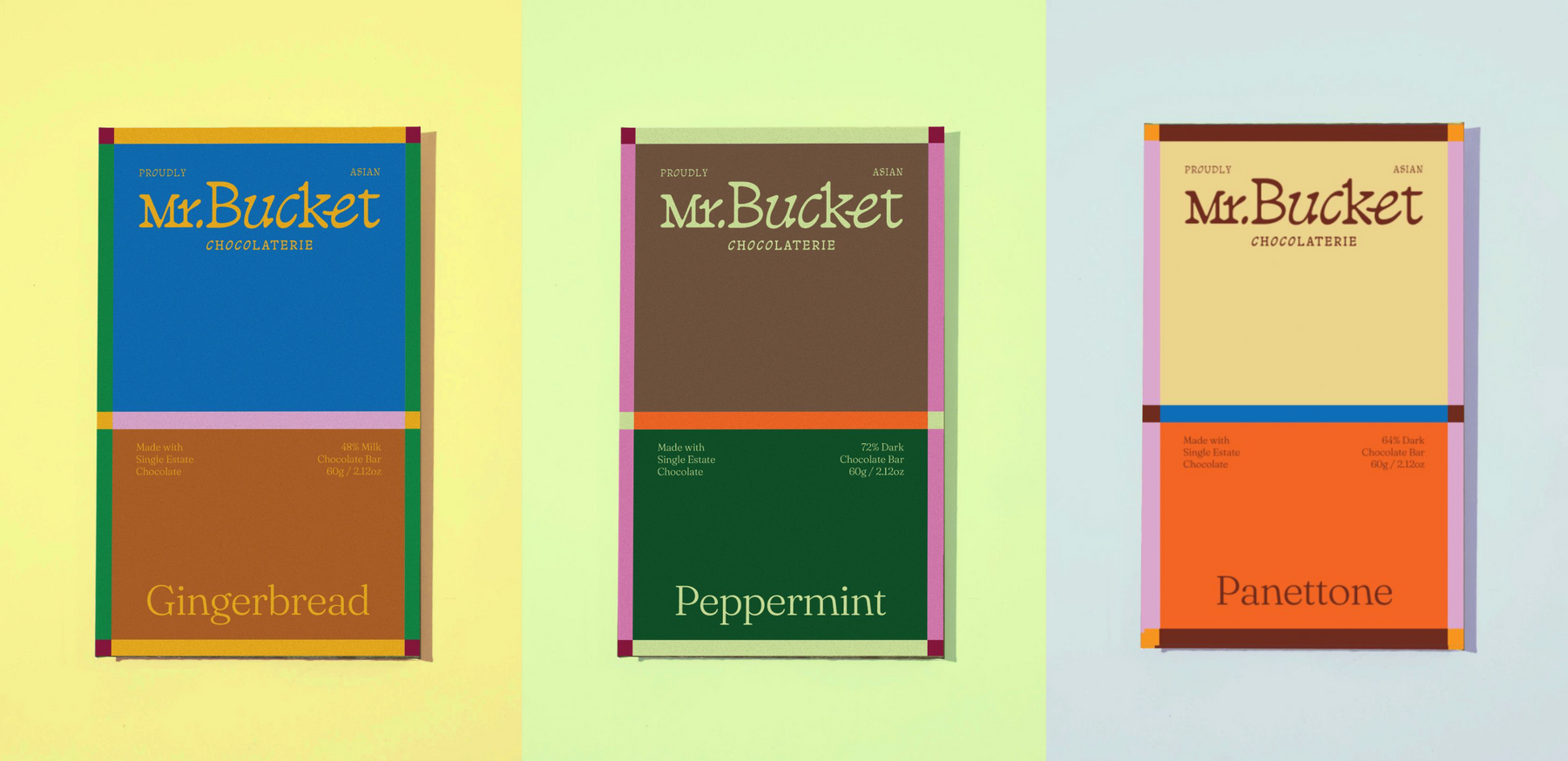 Festive Chocolate Bar Gift Set (Box of 3)