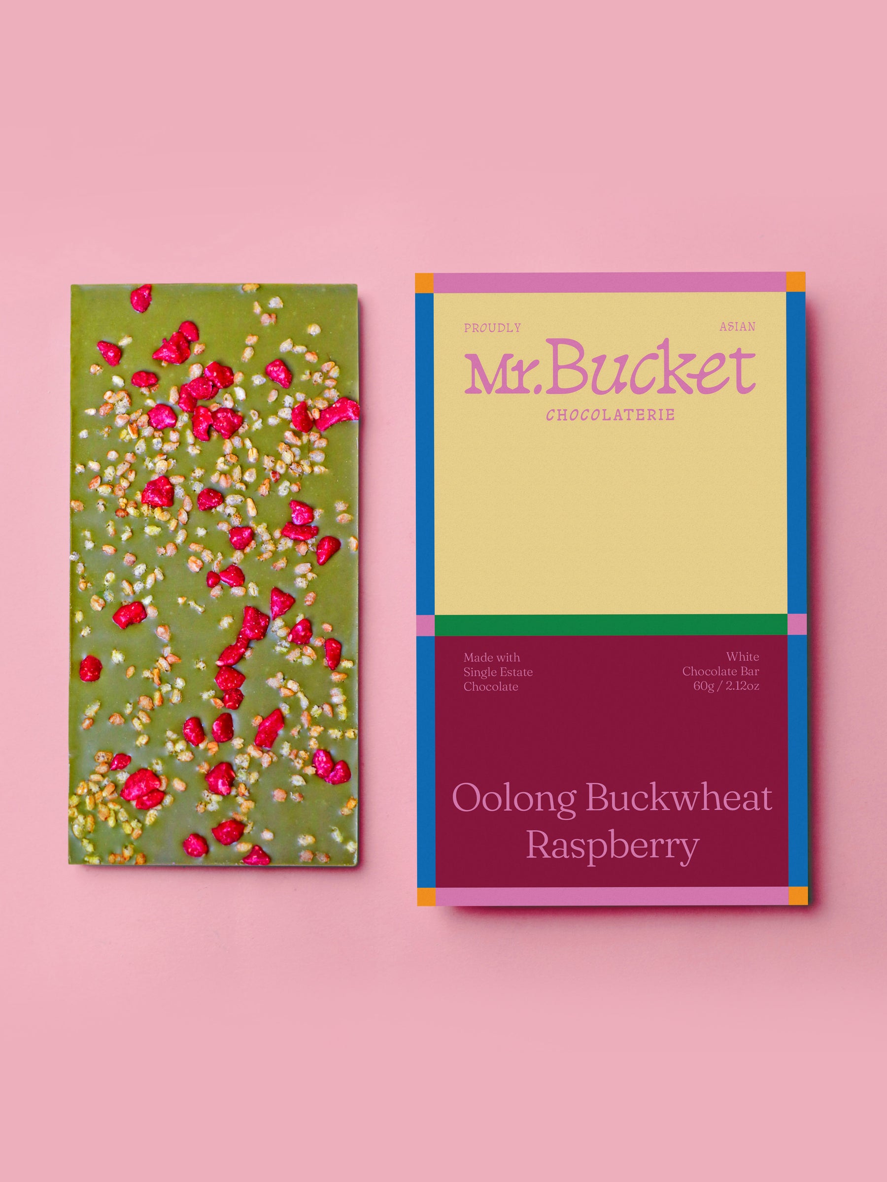 Oolong Buckwheat Raspberry Bar
